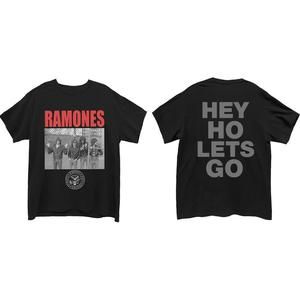 Ramones Unisex T-Shirt Cage Photo Back Print 2 Sided